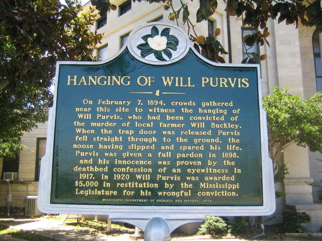 Hanging Of Will Purvis Marion County, MS